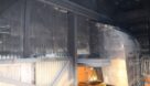 آتش سوزی در نیروگاه شهید بهشتی لوشان
