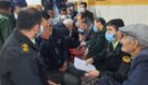بیست و هفتمین میز خدمت جهادی بسیج ادارات شهرستان رودبار در روستای طالکو بخش خورگام برگزار شد